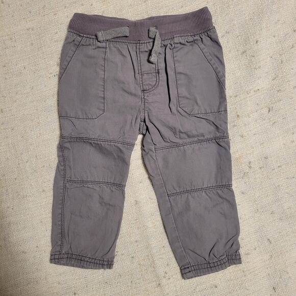 Carter's Drawstring Pants Size 12 Months Gray - Picture 1 of 3